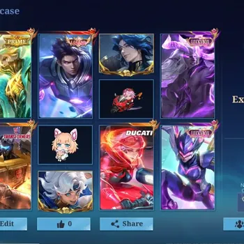 Mobile Legends: Bang Bang Accounts Collector Global|424 Skin|Exalted|LEGEND Alucard,DUCATI Benedetta,Luckybox Moskov