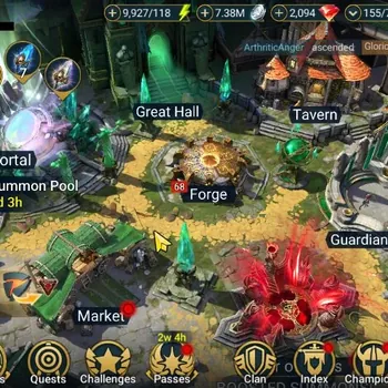 Raid: Shadow Legends Accounts Mid-Game Lv.48 Power 1,13M|2 Mythic: Alaz the Sunbearer,Arne the White|17 Legend: Tin
