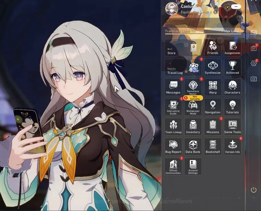 Honkai Star Rail Accounts Asia|TL 70|10 Limited |Firefly PremTeam+Sign|Firef image 1