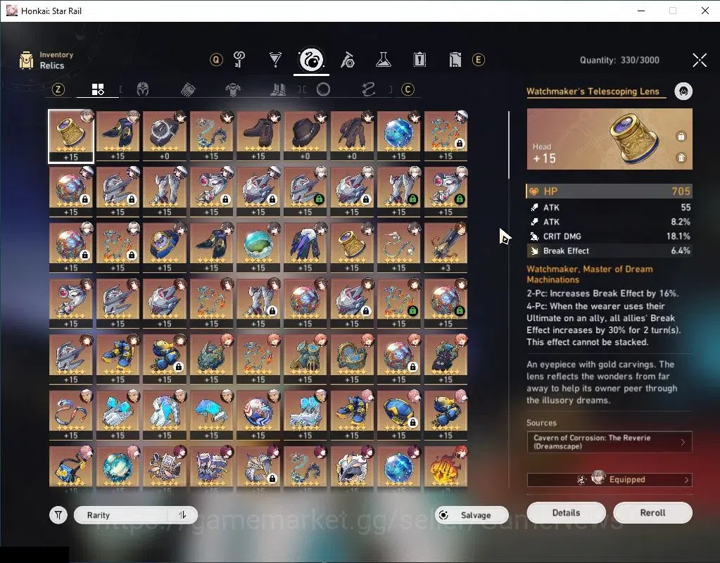 Honkai Star Rail Accounts Asia|TL 70|10 Limited |Firefly PremTeam+Sign|Firef image 11