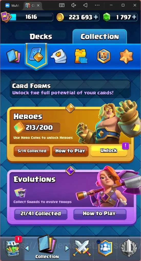 Clash Royale Accounts Mobile |KTL 16|Trophy 10157|Card 121|6 Max|8 Champ image 11