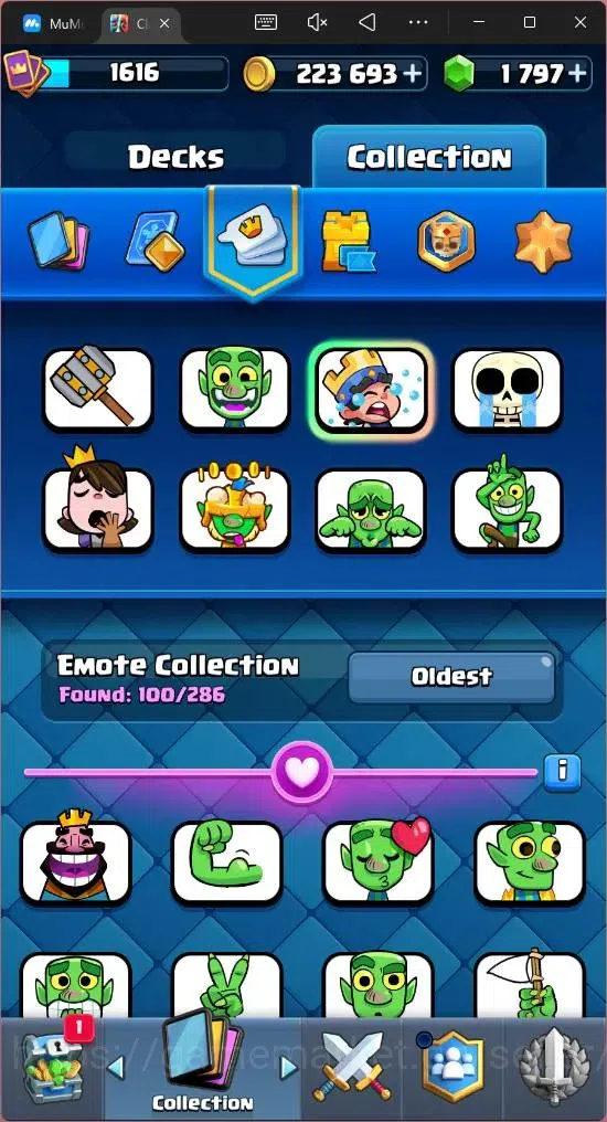 Clash Royale Accounts Mobile |KTL 16|Trophy 10157|Card 121|6 Max|8 Champ image 12