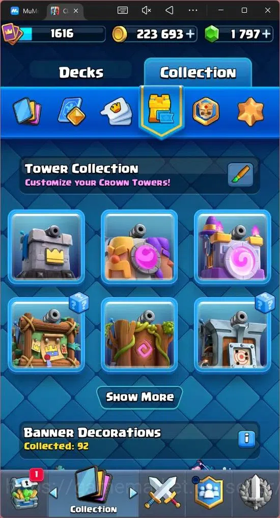 Clash Royale Accounts Mobile |KTL 16|Trophy 10157|Card 121|6 Max|8 Champ image 13