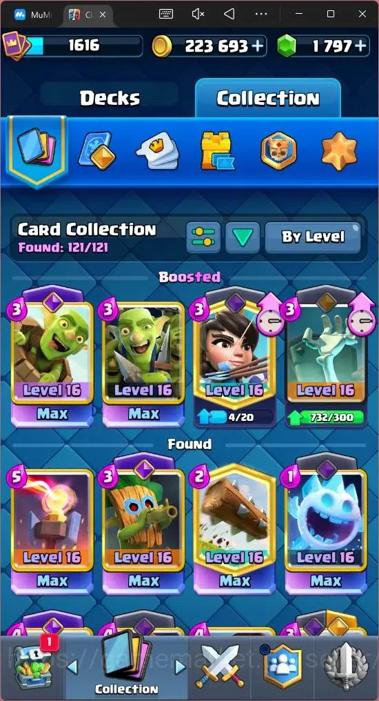 Clash Royale Accounts Mobile |KTL 16|Trophy 10157|Card 121|6 Max|8 Champ image 4