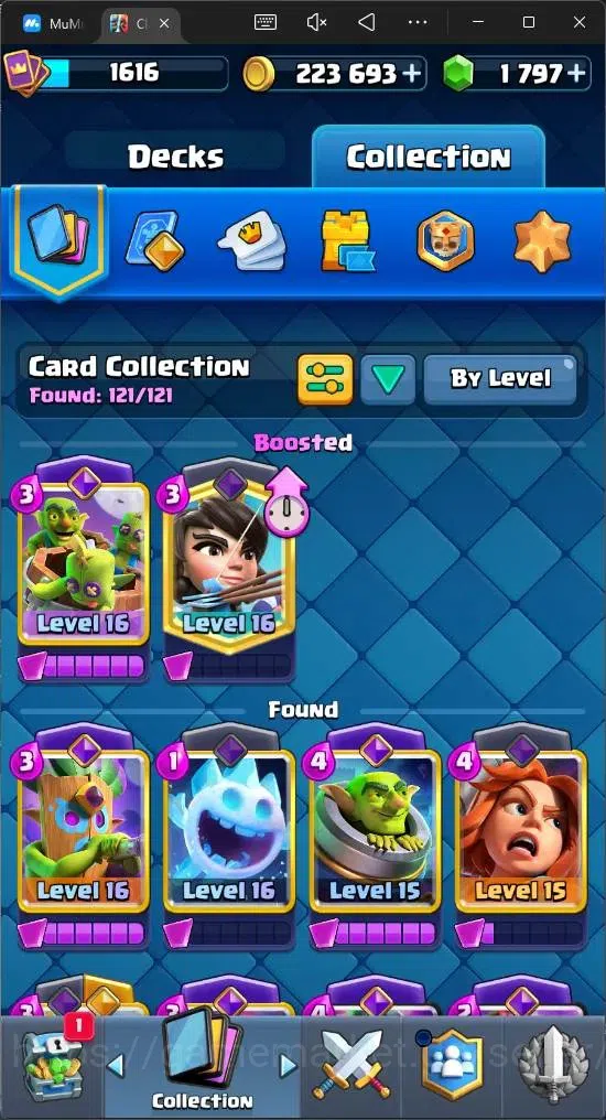 Clash Royale Accounts Mobile |KTL 16|Trophy 10157|Card 121|6 Max|8 Champ image 5