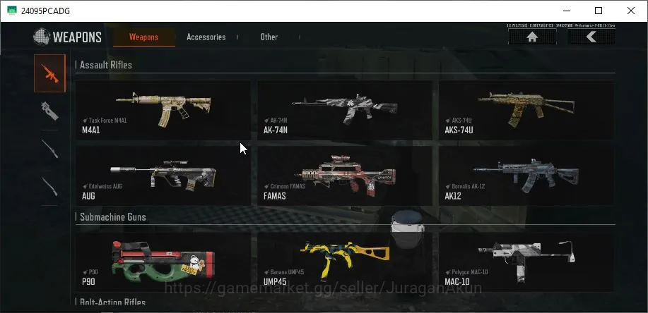 Arena Breakout Accounts Mid-Tier [MOBILE]Lvl 30|SV 12,5M|CV 12M|Bmachete TFM4 Crimson FAMAS WR AK74 Edel AUG,Etc|Gear skin 4