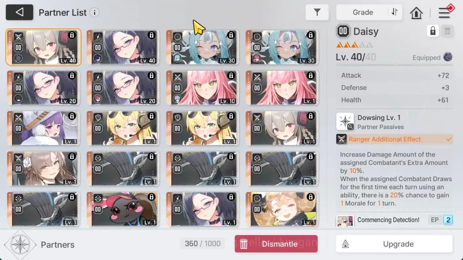 Chaos Zero Nightmare Accounts GLOBAL|Lv 33 |5 SSR[Chizuru,KhalipeM1,Hugo,Kayron,Renoa]+9 SR[MikaM2,ReiM4<AmirM5Etc]+23 SSR 4