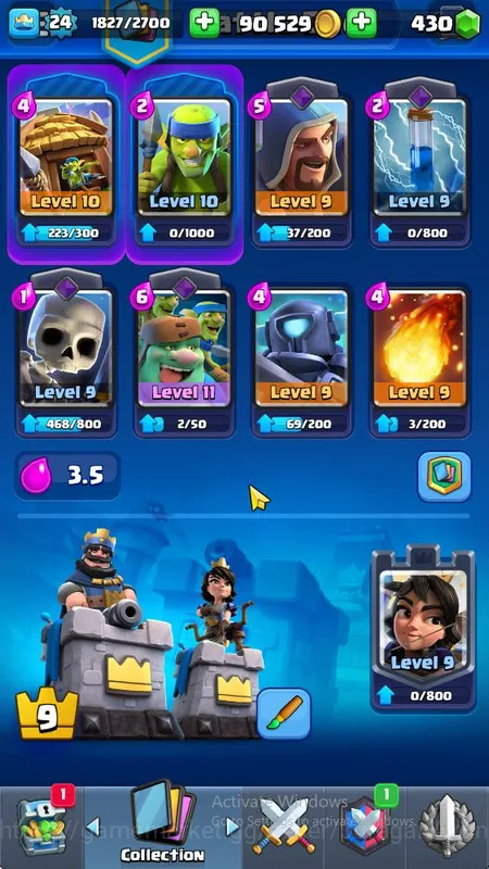 Clash Royale Accounts Lvl 24 | Trophy 3567 | KTL 9 | Card 68 | 2 EVO, 2 image 3