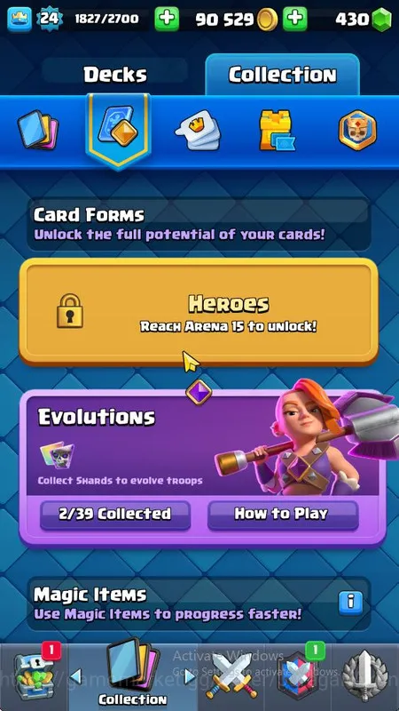 Clash Royale Accounts Lvl 24 | Trophy 3567 | KTL 9 | Card 68 | 2 EVO, 2 image 4