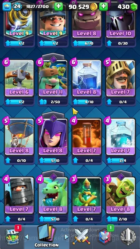 Clash Royale Accounts Lvl 24 | Trophy 3567 | KTL 9 | Card 68 | 2 EVO, 2 image 5