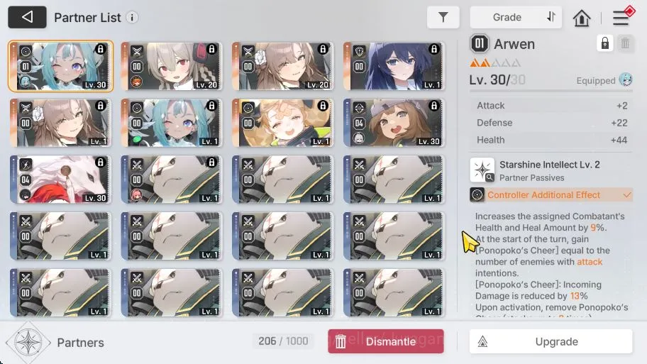 Chaos Zero Nightmare Accounts ASIA Lv 30|5 SSR (Mei Lin,Kayron,Renoa,Magna,Rin)+8 SR(MikaM2,BerylM2,ReiM6,Etc)+7 SR 5