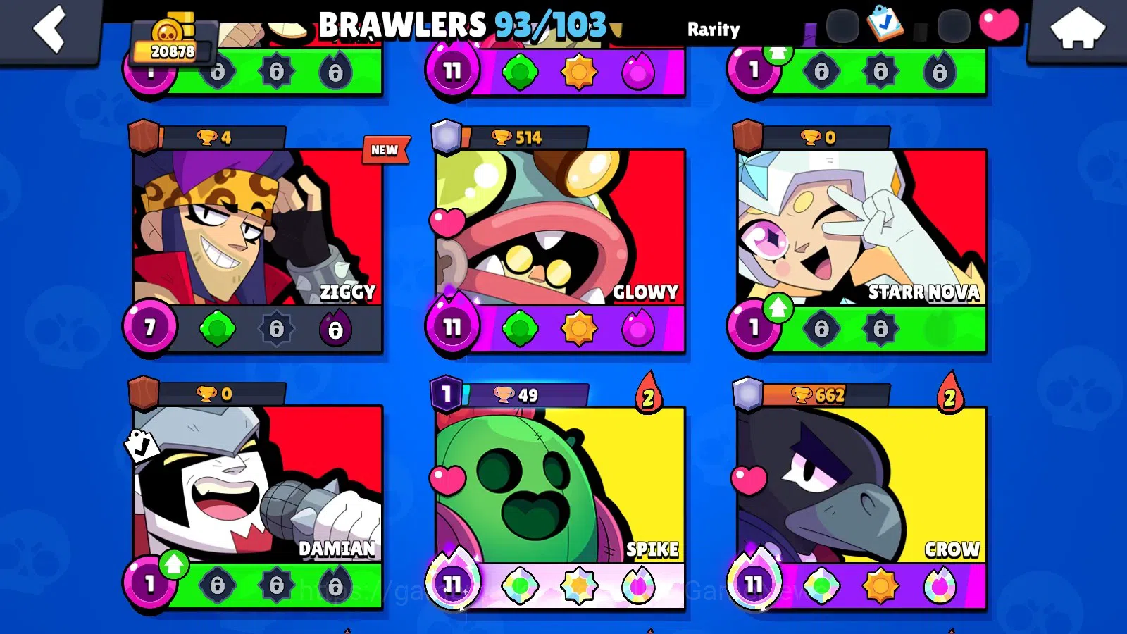 Brawl Stars Accounts 20878 Trophy|93 Brawlers 21 Max|UL(KAZE,SIRIUS)|Le image 15