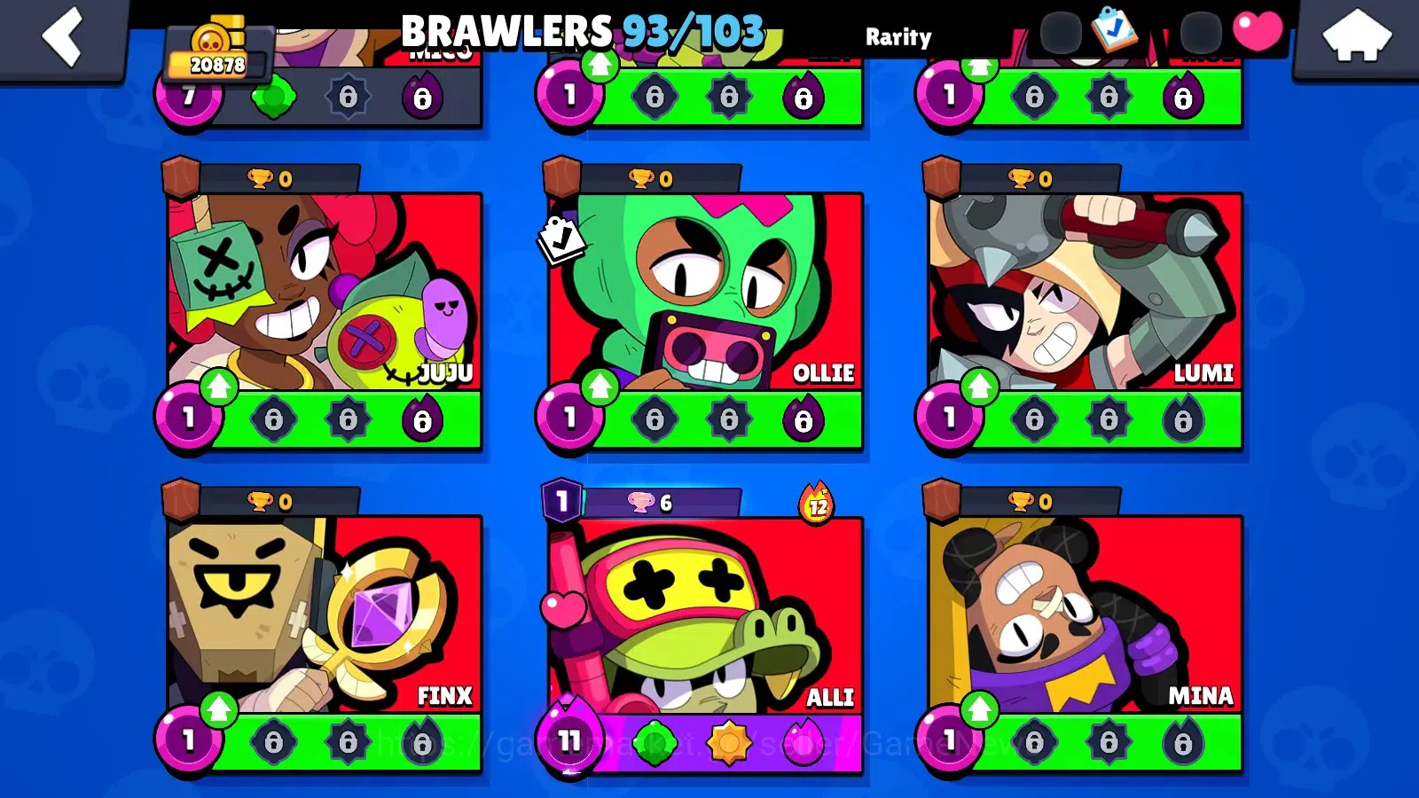 Brawl Stars Accounts 20878 Trophy|93 Brawlers 21 Max|UL(KAZE,SIRIUS)|Le image 16