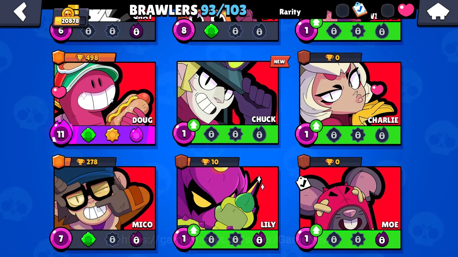 Brawl Stars Accounts 20878 Trophy|93 Brawlers 21 Max|UL(KAZE,SIRIUS)|Le image 17