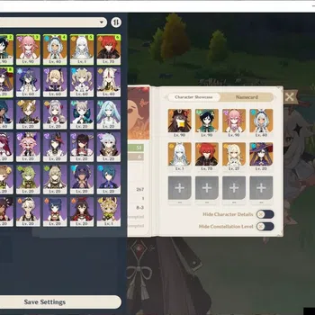 Genshin Impact Mid Game Asia|AR 51|5 Limit +4(*5WEP)|Hutao+Sign,Zibai,YaeM image 1