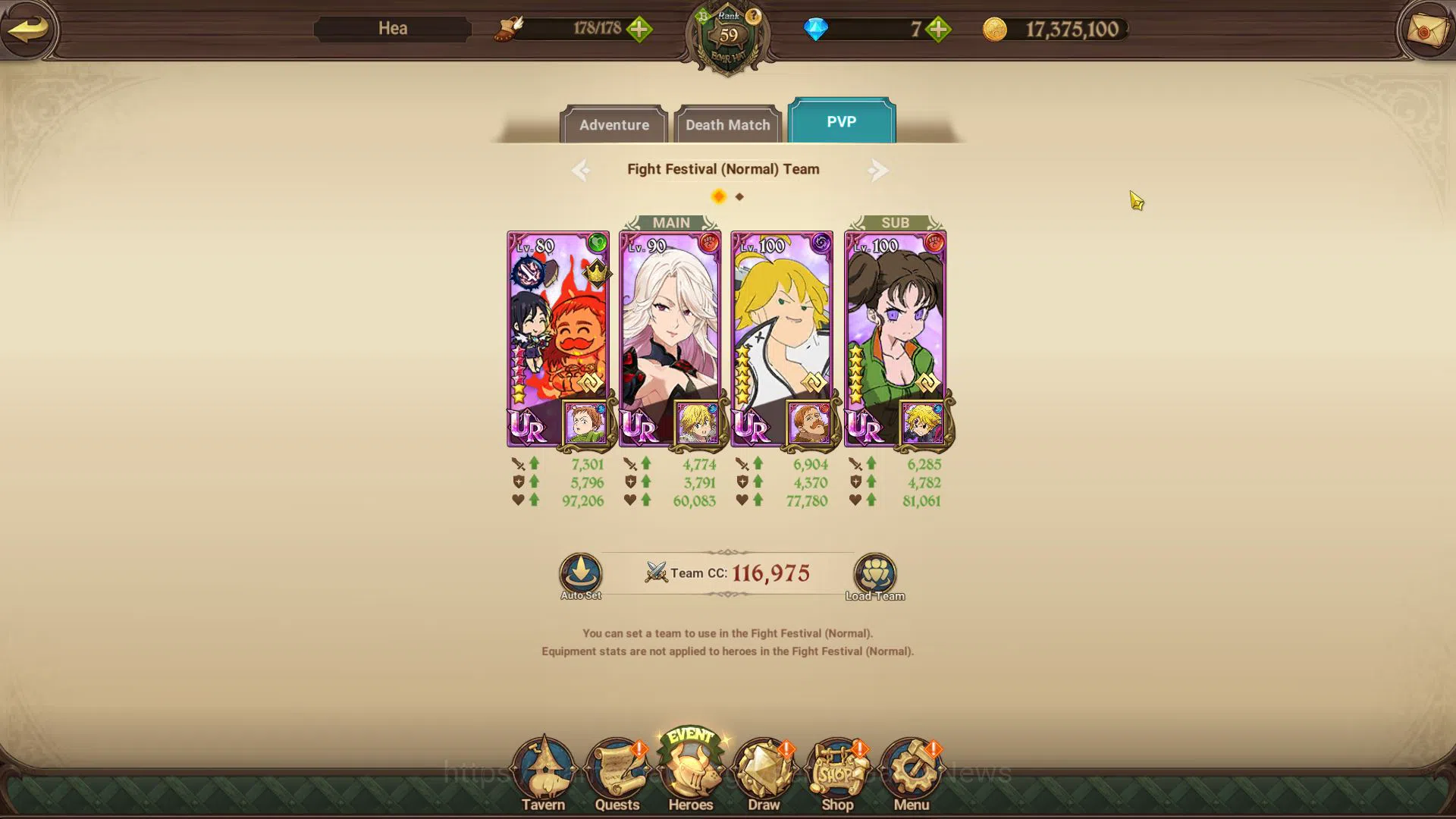 The Seven Deadly Sins: Grand Cross Accounts Starter Global | Fresh Starter Chapter 4 | 1 M CC | 4 UR | Meresca, ODK 3