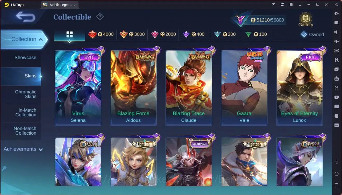 Mobile Legends: Bang Bang Accounts Global|Hero 117|Skin 199|Naruto Suyou|Luckybox Hay image 11