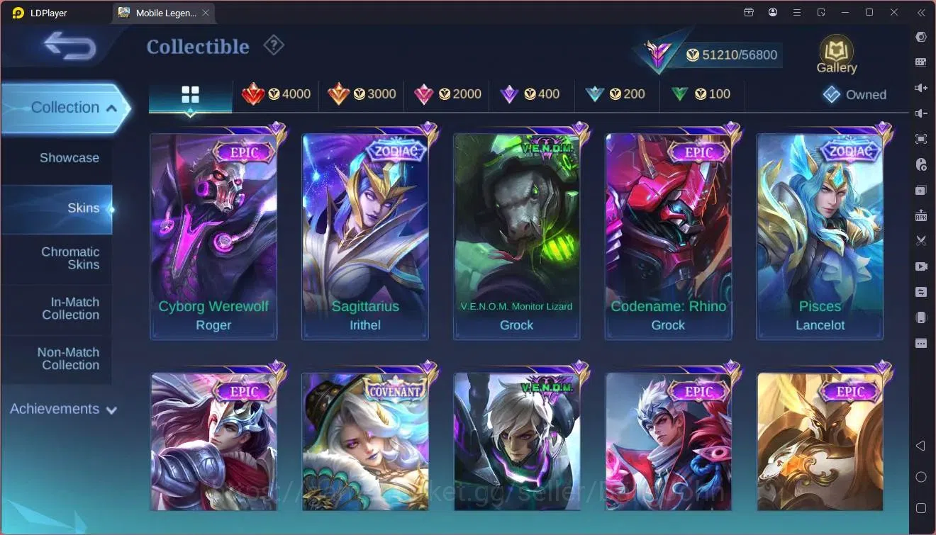 Mobile Legends: Bang Bang Accounts Global|Hero 117|Skin 199|Naruto Suyou|Luckybox Hay image 13