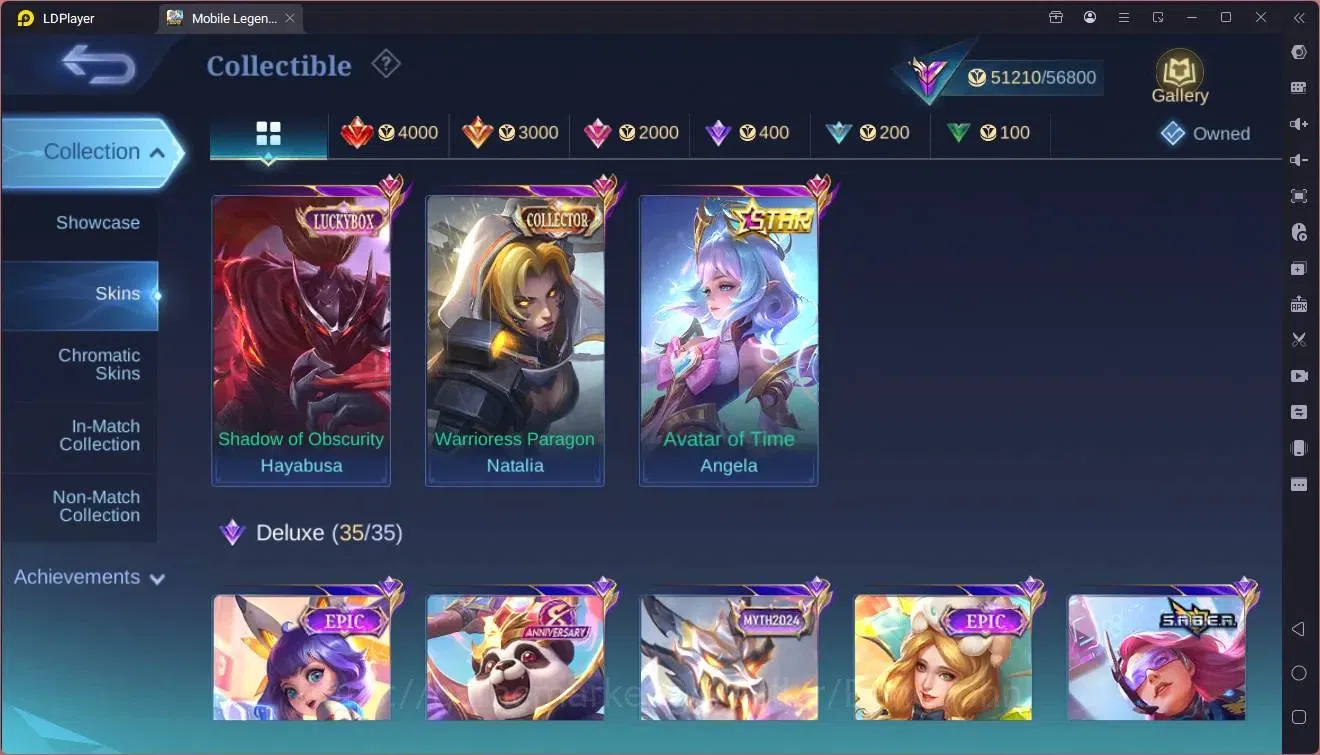 Mobile Legends: Bang Bang Accounts Global|Hero 117|Skin 199|Naruto Suyou|Luckybox Hay image 16