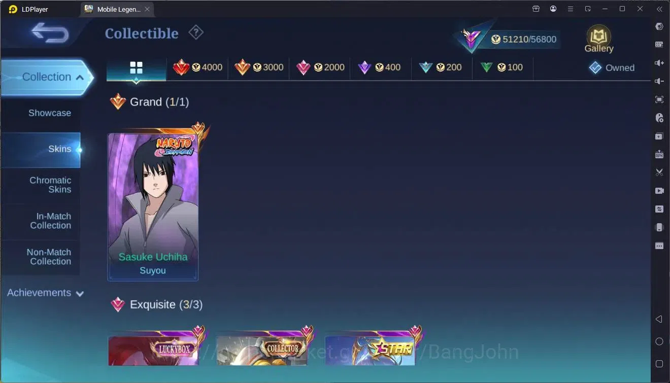 Mobile Legends: Bang Bang Accounts Global|Hero 117|Skin 199|Naruto Suyou|Luckybox Hay image 17