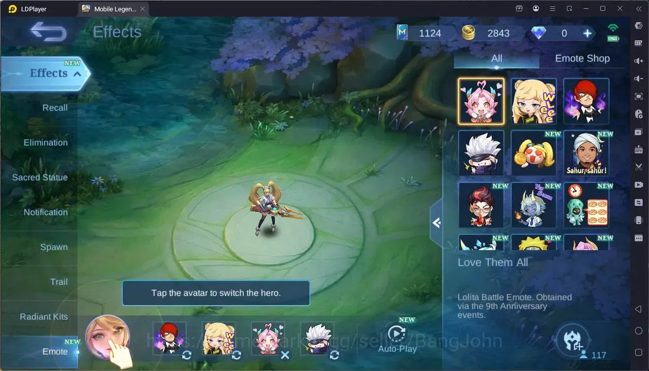 Mobile Legends: Bang Bang Accounts Global|Hero 117|Skin 199|Naruto Suyou|Luckybox Hay image 18