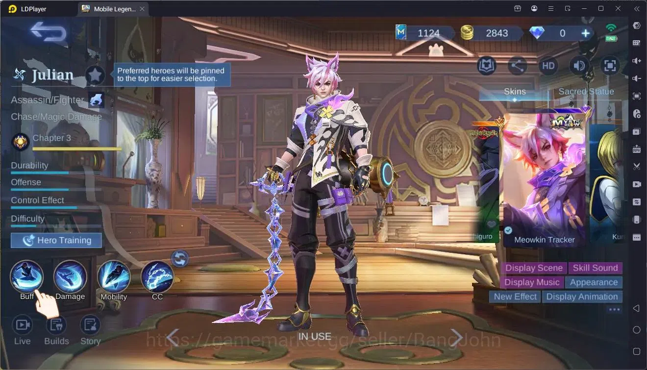 Mobile Legends: Bang Bang Accounts Global|Hero 117|Skin 199|Naruto Suyou|Luckybox Hay image 2