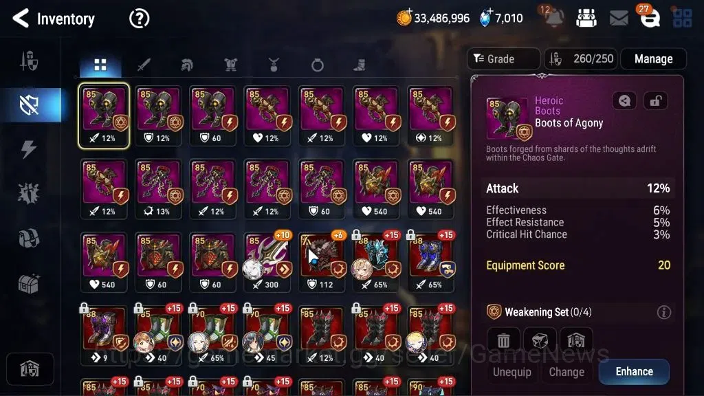 Epic Seven Accounts GLOBAL Unverif|15 ML(Salome,Belian,MOS Iseria)+PBy image 20