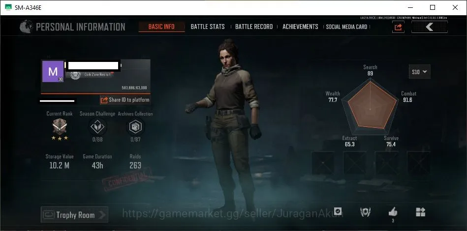 Arena Breakout Accounts [MOBILE]SV 10,2M|CV 8,5M|Gravekeeper Mosin| CN ON  image 2