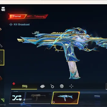 Blood Strike Accounts Rare Skin ASIA | Eternal Gun: MP7-Tidesong Lv.2,D.E-Scorpius|Ultra Melee:The Iron|4 Collab Gun|2