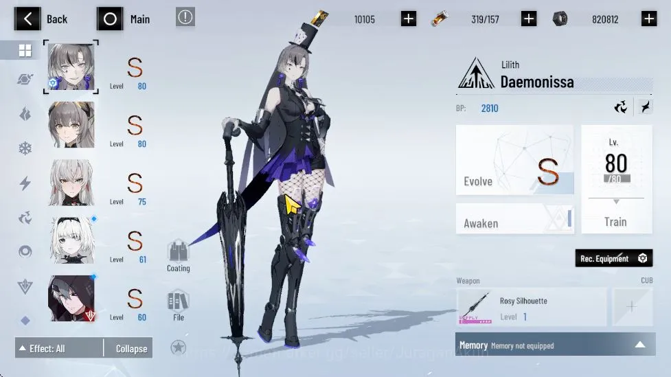Punishing: Gray Raven Accounts ASIA | 10K BC+ 3K GoldenCard+2K BlueCard | Lilith, image 3