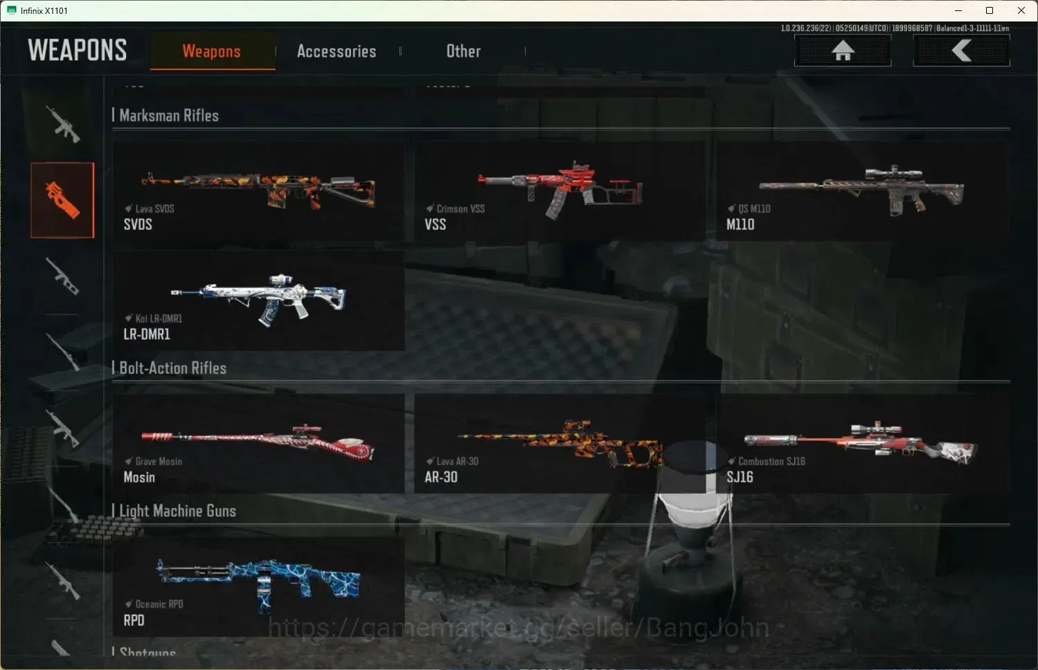 Arena Breakout Accounts High-End Mobile | LV 30 | SV 27.9 M | CV 15.0 M |Exclusive X-Ray H416, Koi LR-AR2, Koi AK-102| more 11