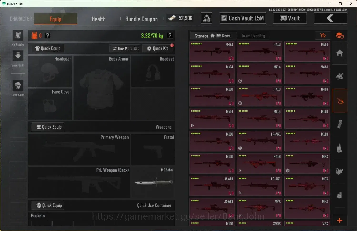 Arena Breakout Accounts High-End Mobile | LV 30 | SV 27.9 M | CV 15.0 M |Exclusive X-Ray H416, Koi LR-AR2, Koi AK-102| more 4
