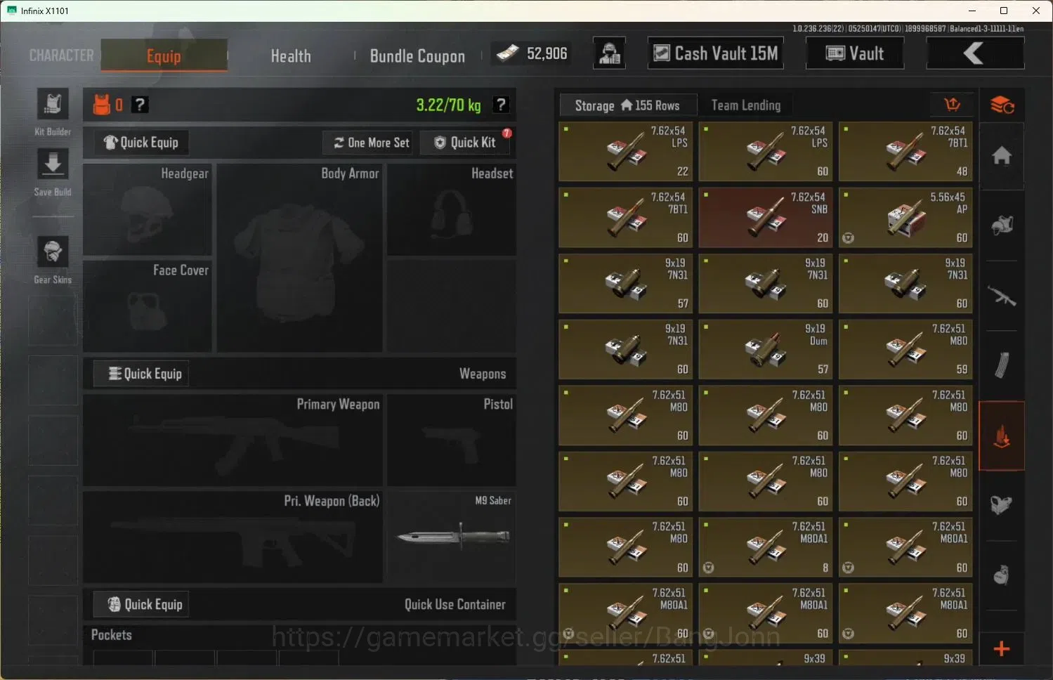 Arena Breakout Accounts High-End Mobile | LV 30 | SV 27.9 M | CV 15.0 M |Exclusive X-Ray H416, Koi LR-AR2, Koi AK-102| more 5