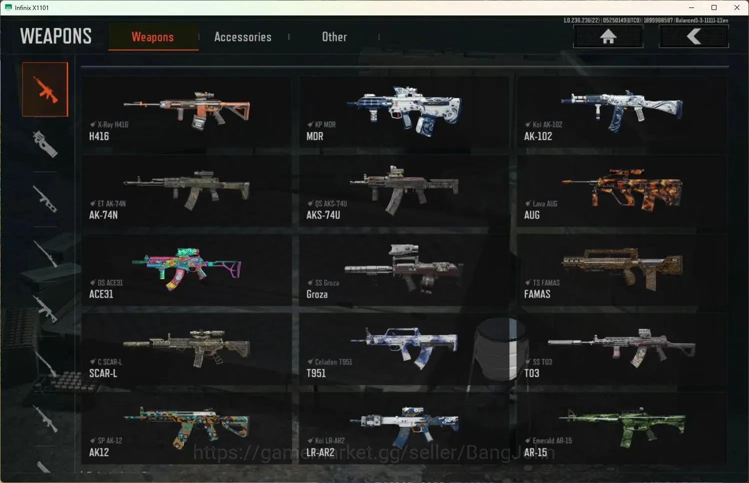 Arena Breakout Accounts High-End Mobile | LV 30 | SV 27.9 M | CV 15.0 M |Exclusive X-Ray H416, Koi LR-AR2, Koi AK-102| more 9