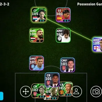 eFootball Legends & Iconic Players Mobile|PW 3159|Gabriel Batistuta Epic,David Beckha image 1