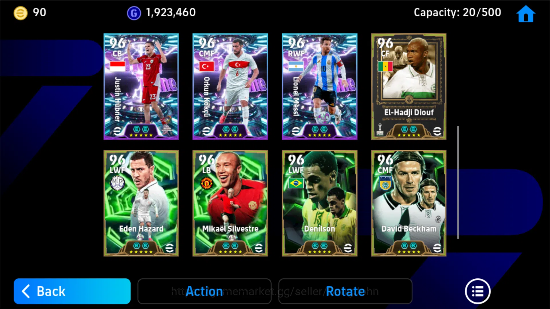 eFootball Accounts Others Power 3169 | Vitnha Balon Dor , Alisson Becker Show time , Xavi Simons Show time , Justin Hubner 5