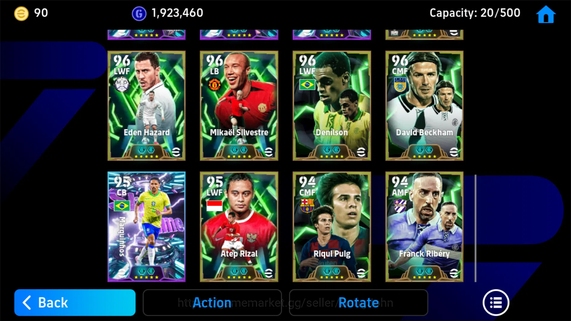 eFootball Accounts Others Power 3169 | Vitnha Balon Dor , Alisson Becker Show time , Xavi Simons Show time , Justin Hubner 6