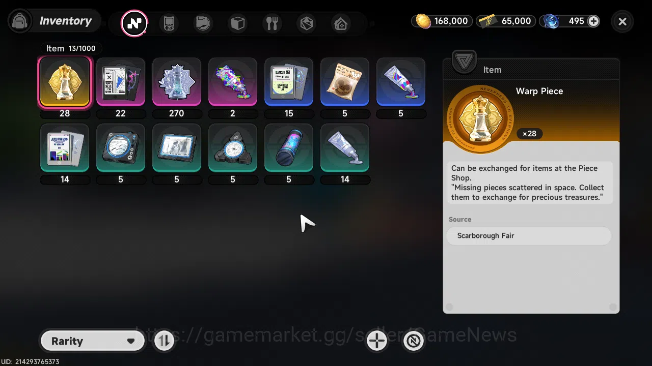 Neverness to Everness Accounts GLOBAL EU|HL 3| 1 SSR (Nanally) + 1 Selector On| 5 image 6