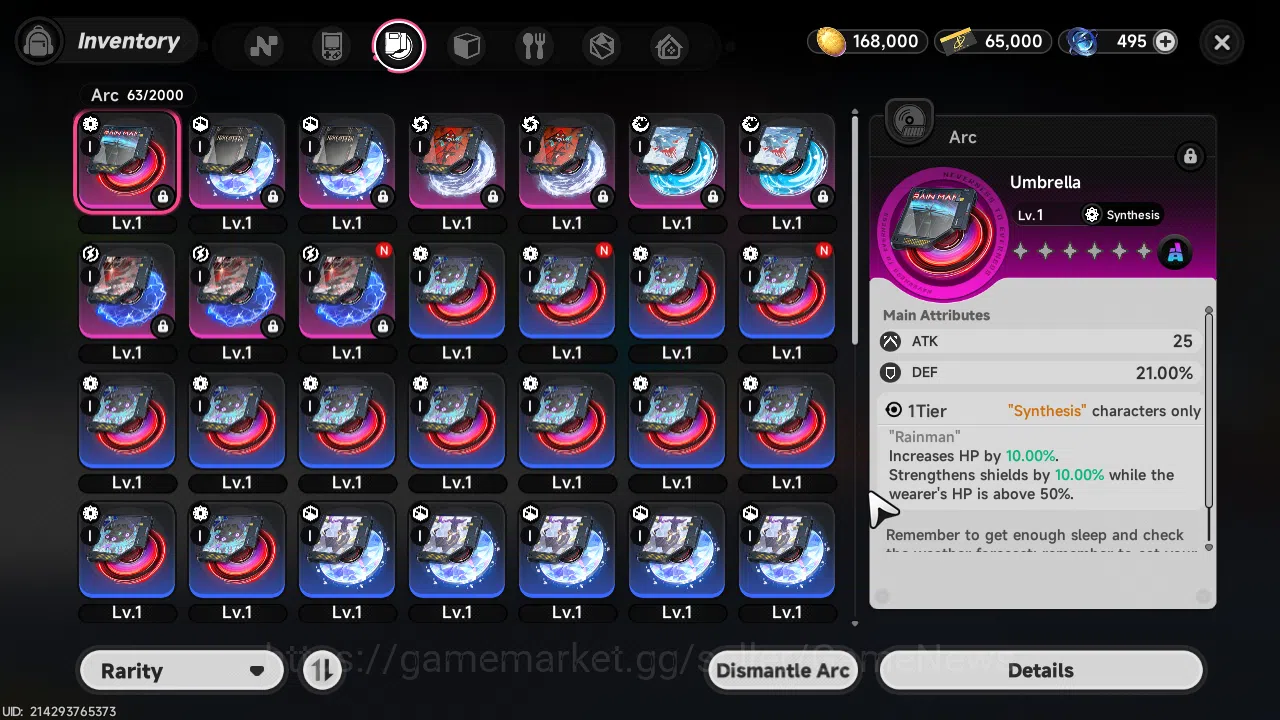 Neverness to Everness Accounts GLOBAL EU|HL 3| 1 SSR (Nanally) + 1 Selector On| 5 image 7