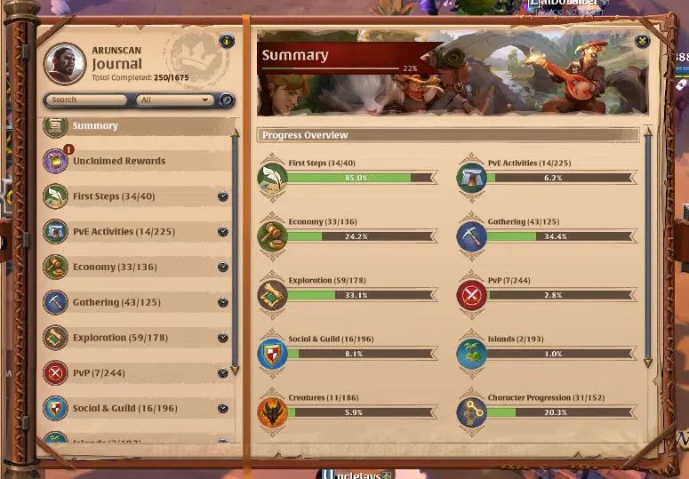 Albion Online Accounts ASIA | 2,18M Total Fame - 5,24M Silver | T8 Ore Mi image 12