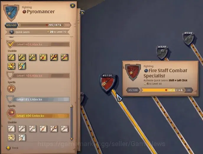 Albion Online Accounts ASIA | 2,18M Total Fame - 5,24M Silver | T8 Ore Mi image 4