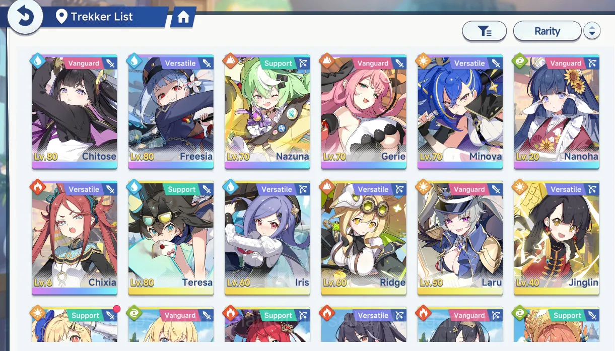 Stella Sora Accounts GLOBAL Lv28| 7 SSR (ChitoseT3+Sign,Fresie+Sign,Gerie+Sign,NazuhaT1) | 7 SSR Disc |Log Yostar| Check SS