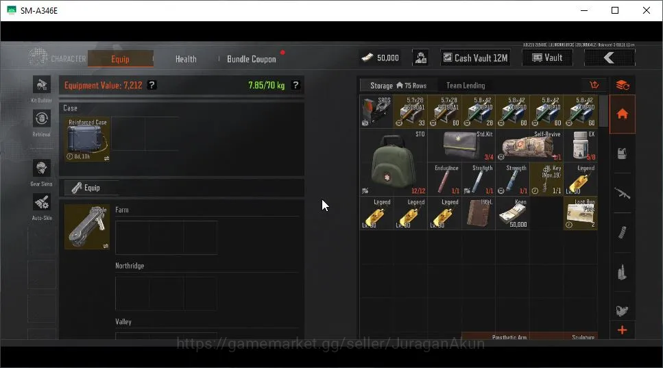 Arena Breakout Accounts Mid-Tier [MOBILE] Lvl 30|SV 14,5M|CV 12,7M|B Machete|AR-57,Scar-L,AK12,MP5,Vector 45,Etc|Gear 4
