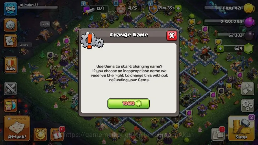 Clash of Clans Accounts High-End TH 17-BH 10|LV 156|Titan 27|Limited Skin|HH 11|BK 46,AQ 63,GW 33,MP 40,RC 14|CN OFF|Protect 3