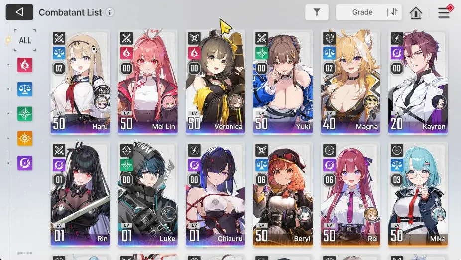 Chaos Zero Nightmare Accounts GLOBAL|Lv 47|9 SSR [Haru M2,Yuki,Chizuru,Magna M2, image 2