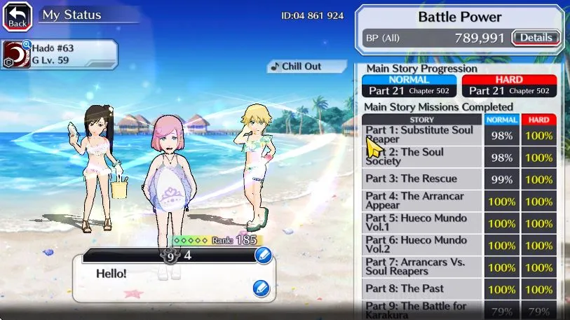 Bleach: Brave Souls Accounts [GLOBAL]51k Orb|Ichigo 10th, Ichigo 8th, Ichigo cr image 4