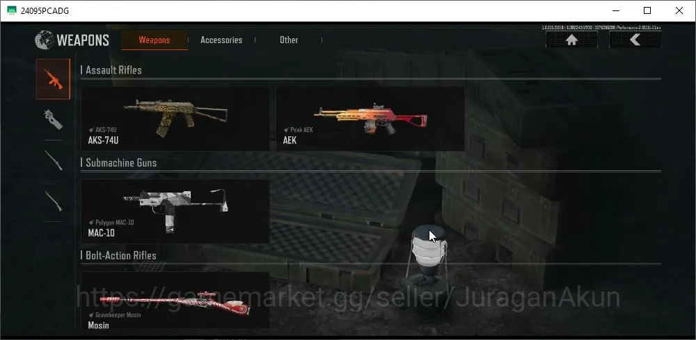 Arena Breakout Accounts Mid-Tier [MOBILE] Lvl 30|SV 14M |CV 11M |AKS74 Peak AEK V ScarL GraveMosin BT101 FieldBP|Gear skin 2