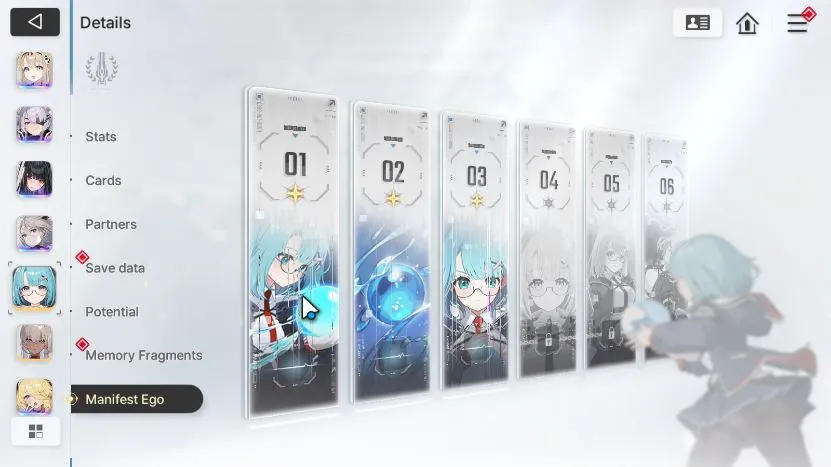 Chaos Zero Nightmare Accounts GLOBAL Lv32|6 SSR(Haru+Prism,Rin,Khalipe,Orlea M1,Kayron M1,Renoa,)8SR(Mika M3,Beryl 2