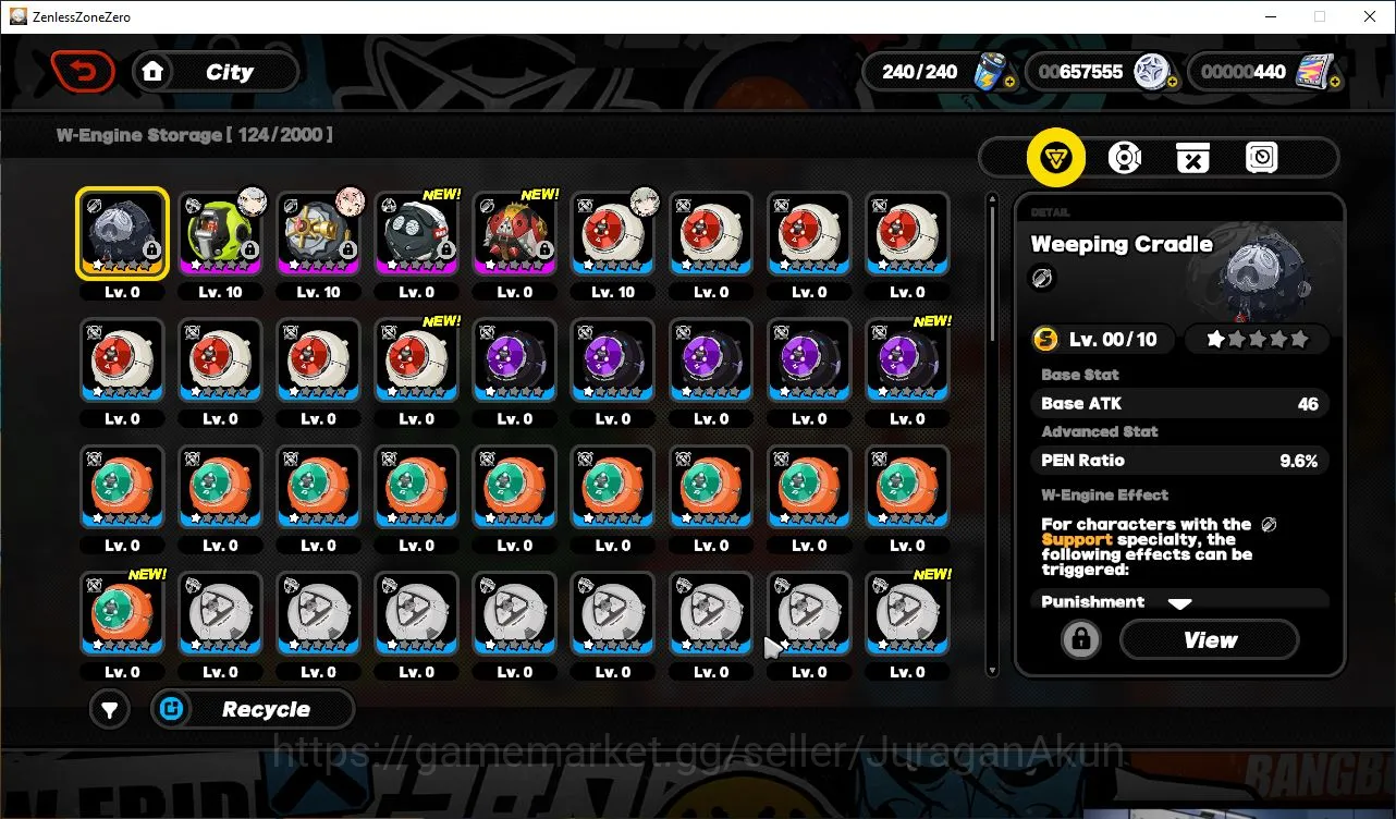 Zenless Zone Zero Accounts Mid-Game Asia IK 9|Fresh Starter|S1 Prologue| 2 Std [Rina,Nekomata]|MC Wise|Take Mail| Check SS 4