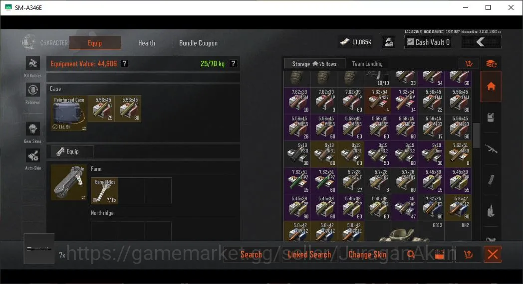 Arena Breakout Mid-Tier [MOBILE]SV 12,4M|CV 10M|Battle Machete,Gold Groza, image 1